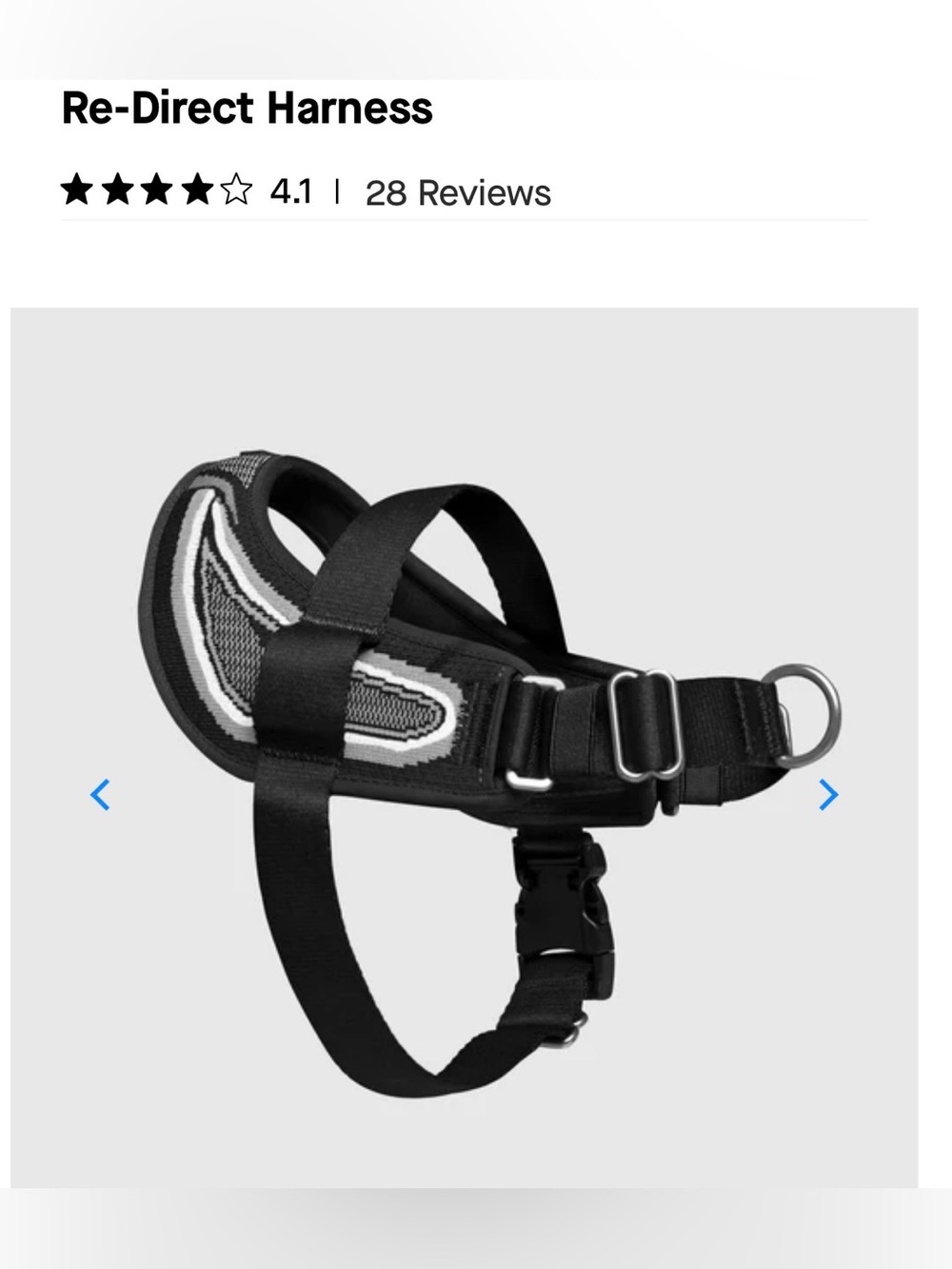 Re-Direct Harness - Black